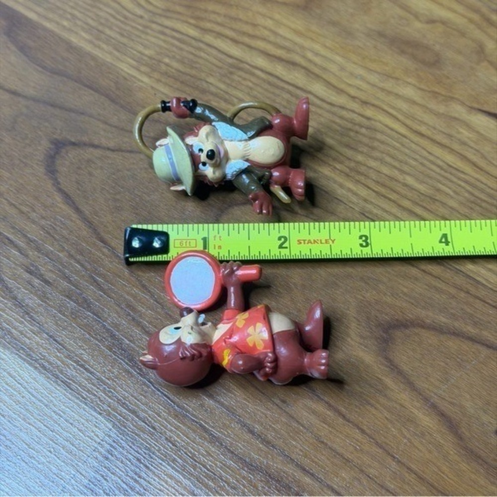 Chip 'n Dale Rescue Rangers Figurines Chip Indiana Jones Dale Hawaiian Shirt PVC - Picture 10 of 10